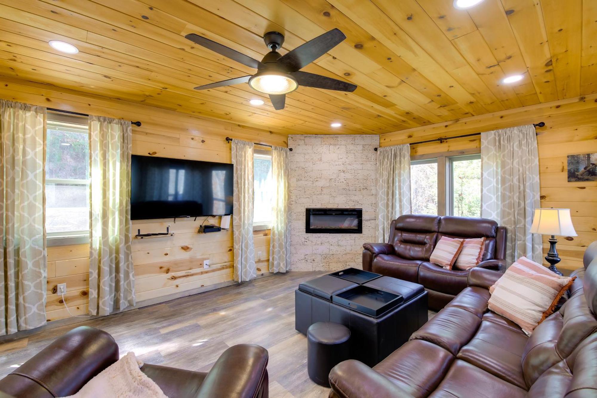 Gatlinburg Cabin With Game Room, Hot Tub And Mtn Views Exterior foto