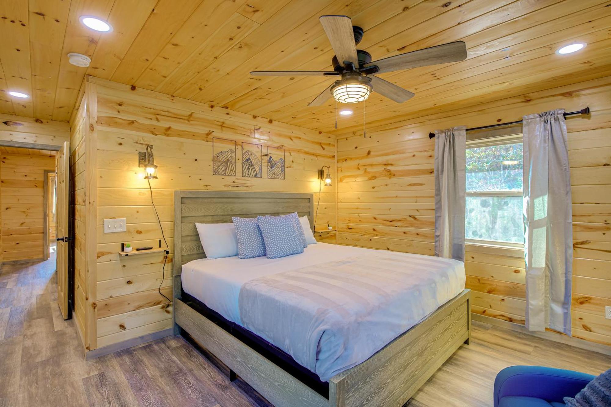 Gatlinburg Cabin With Game Room, Hot Tub And Mtn Views Exterior foto