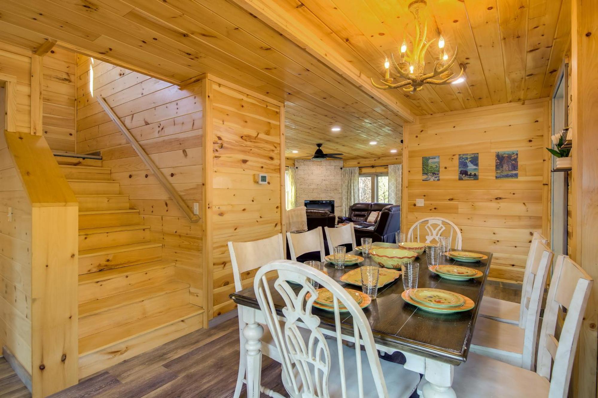 Gatlinburg Cabin With Game Room, Hot Tub And Mtn Views Exterior foto